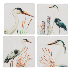 Shorebird Coaster (4pc set) by Ganz CB187157