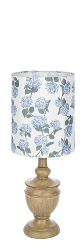 Blue Hydrangea Table Lamp by Ganz CB187187