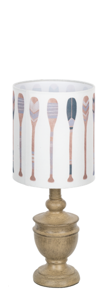 Oar Pattern Accent Lamp by Ganz CB187296