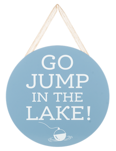 Lake Humor Wall Decor by Ganz CB187297