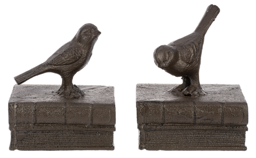 Bird on Books Bookend (1 pair) by Ganz CB187338