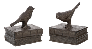 Bird on Books Bookend (1 pair) by Ganz CB187338