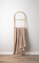 Load image into Gallery viewer, Tan &amp; Natural Woven Triangle Throw by Ganz CB187567