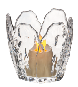 Tulip Tealight / Votive Holder (3pc ppk) by Ganz CB187874