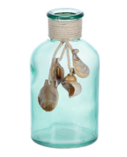 Load image into Gallery viewer, Decorative Bottle with Faux Shell Dangle (6pc ppk) by Ganz CB188056