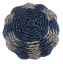 Load image into Gallery viewer, Large Natural &amp; Blue Wrapped Sphere by Ganz CB188226