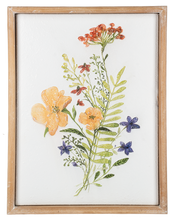 Load image into Gallery viewer, Embossed Wild Flower Wall Decor by Ganz CB188285