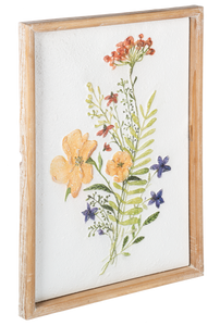 Embossed Wild Flower Wall Decor by Ganz CB188285