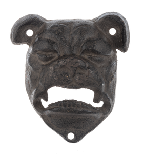 Bulldog Wall Mounted Bottle Opener by Ganz CB189304