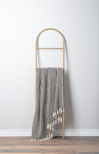 Load image into Gallery viewer, Mini Arrow Pattern Woven Throw by Ganz CB195025