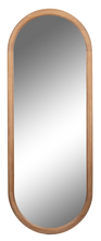 Load image into Gallery viewer, Wood Frame Long Oval Wall Mirror by Ganz CB195525