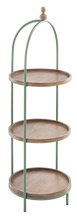 Load image into Gallery viewer, Green &amp; Natural Three Tier Plant Stand by Ganz CB195796