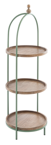 Green & Natural Three Tier Plant Stand by Ganz CB195796