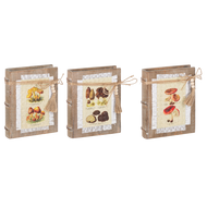 Wooden Book Decor with Mushroom  by Ganz CB196333