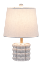 Load image into Gallery viewer, Short Cylindrical Bubble Accent Lamp by Ganz CB199070