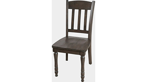 Madison County Slatback Dining Chair by Jofran 1700-420KD Barnwood