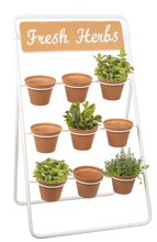 Load image into Gallery viewer, Tereracotta Fresh Herbs Potting Stand by Ganz CG176900