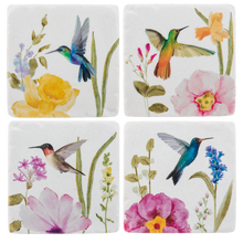 Load image into Gallery viewer, Hummingbird Coaster (4pc set) by Ganz CG187321