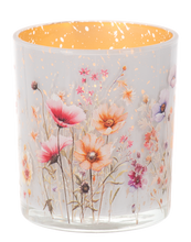 Load image into Gallery viewer, Wildflower Tealight / Votive Holder (2pc set) by Ganz CG187901