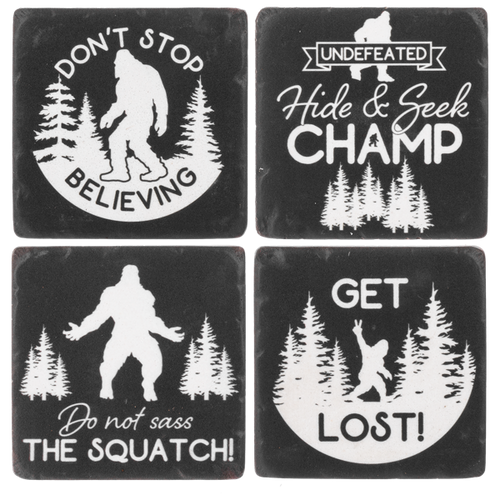 Bigfoot Coaster (4pc Set) by Ganz CG188151