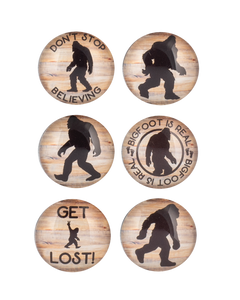 Bigfoot Magnet (6pc set) by Ganz CG188152