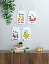 Load image into Gallery viewer, Fruit Humor Jar Wall Sign by Ganz CG188169