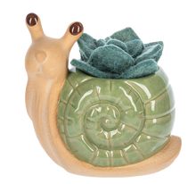 Load image into Gallery viewer, Snail Planter by Ganz CG188535