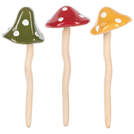Mushroom Plant Pick on Spring by Ganz CG188540