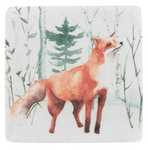 Load image into Gallery viewer, Woodland Animal Coaster (4pc Set) by Ganz CX186660