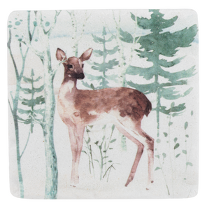 Woodland Animal Coaster (4pc Set) by Ganz CX186660