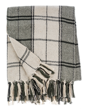 Load image into Gallery viewer, Green Plaid Woven Throw by Ganz CX195003