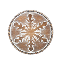 Load image into Gallery viewer, Carved Snowflake Wall Decor (2pc set) by Ganz CX196256