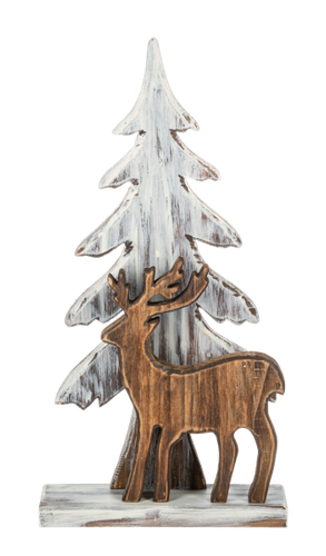 Deer in Forest Decor by Ganz CX197655