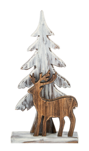 Deer in Forest Decor by Ganz CX197655