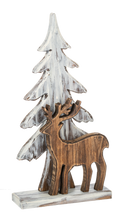 Load image into Gallery viewer, Deer in Forest Decor by Ganz CX197655