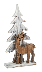 Deer in Forest Decor by Ganz CX197655