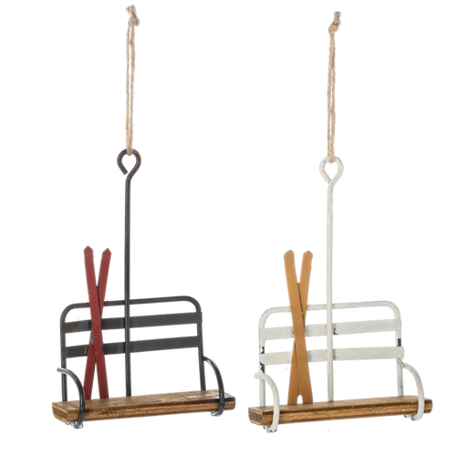Chair Lift Ornament by Ganz CX197664