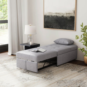 The Dozer by Linon/Powell 17S1010G Grey