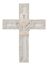 Load image into Gallery viewer, Cross in Gift Box - On Your First Communion by Ganz ER78357