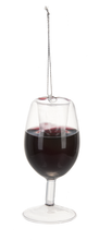 Load image into Gallery viewer, Merry Merlot Wine Glass Ornament by Ganz EX25630