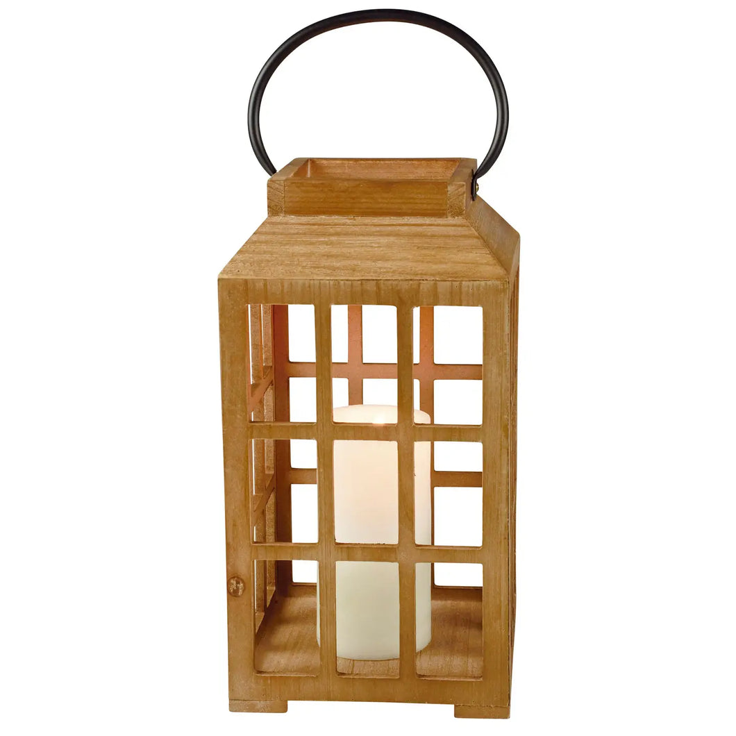 Wooden Lantern 2pc Set by OneCoast 116729
