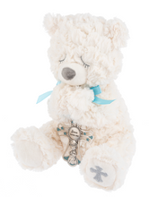 Load image into Gallery viewer, Serenity Bear with Cross (2pc set) by Ganz H15315 Blue