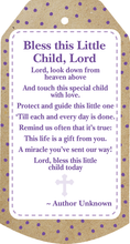 Load image into Gallery viewer, Serenity Lamb with Cross (2pc set) by Ganz HE10234 Blue
