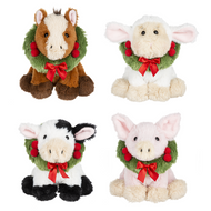 Yuletide Wreath Animals  by Ganz HX11731