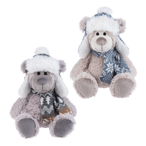 Wintery Warm Bears  by Ganz HX11949