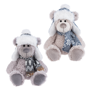 Wintery Warm Bears  by Ganz HX11949