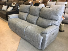 Load image into Gallery viewer, Trouper Power Reclining Sofa w/ Headrest by La-Z-Boy Furniture U44-724 E153755 Charcoal