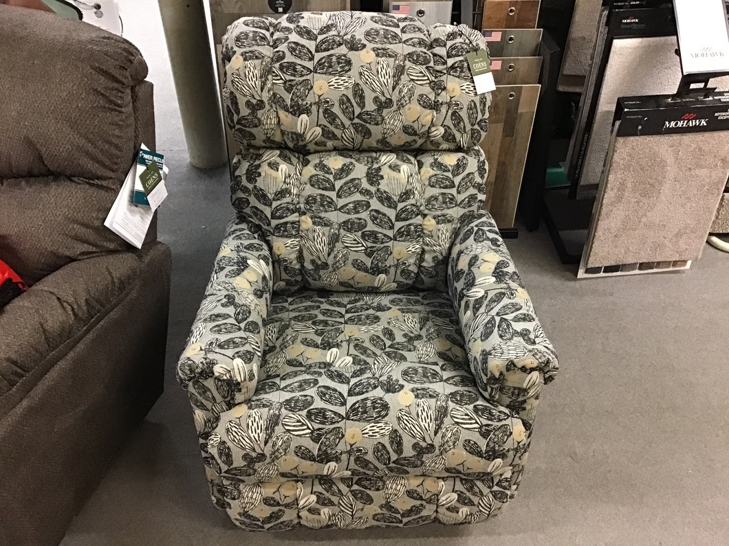 Pinnacle Power Rocking Recliner w/ Headrest & Lumbar by La-Z-Boy Furniture 10X-512 RW Discontinued fabric J168767