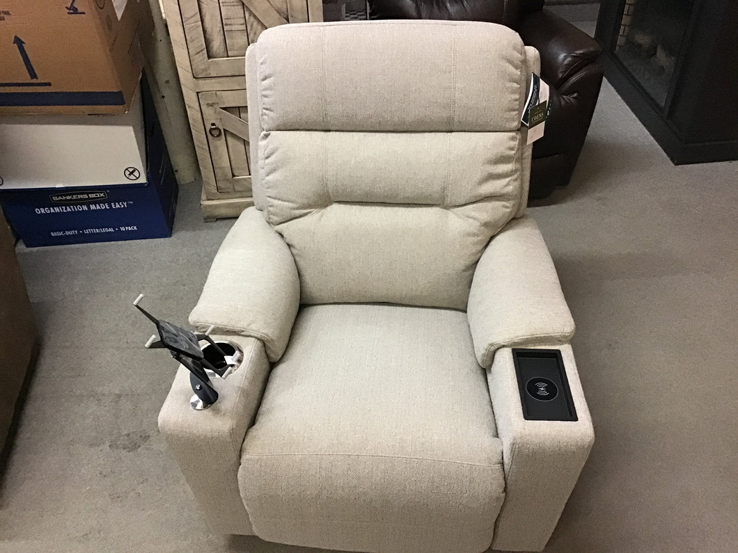 Neo Power Rocking Recliner w/Headrest & Lumbar by La-Z-Boy Furniture 10X-762 RW E165235 Wicker