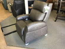 Load image into Gallery viewer, Saturn Zero Gravity Recliner w/ Power Headrest by Southern Motion in True Grit Greystone